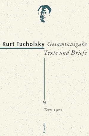 Seller image for Gesamtausgabe, Texte und Briefe Texte 1927 for sale by AHA-BUCH GmbH