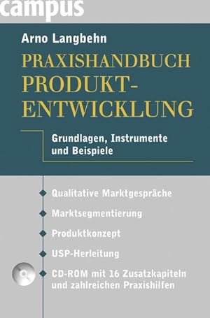 Bild des Verkufers fr Praxishandbuch Produktentwicklung, m. CD-ROM : Grundlagen, Instrumente und Beispiele. Mit e. Vorw. v. Rolf H. Ruhleder zum Verkauf von AHA-BUCH GmbH
