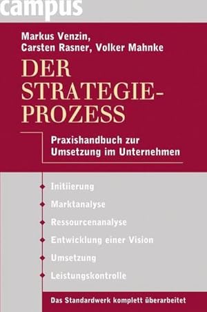 Seller image for Der Strategieprozess : Praxishandbuch zur Umsetzung im Unternehmen for sale by AHA-BUCH GmbH