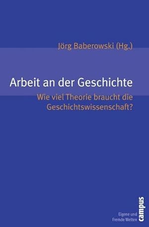 Bild des Verkufers fr Arbeit an der Geschichte : Wie viel Theorie braucht die Geschichtswissenschaft? zum Verkauf von AHA-BUCH GmbH