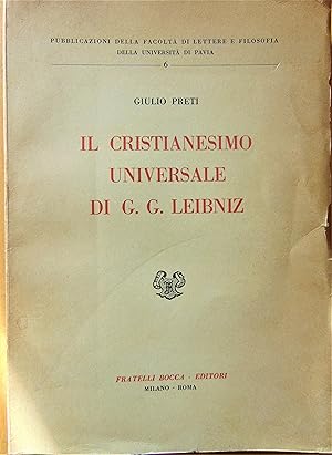 Il cristianesimo universale di G. G. Leibniz