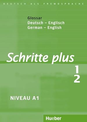 Seller image for Schritte plus 1+2. Glossar Deutsch-Englisch - Glossary German-English for sale by Wegmann1855