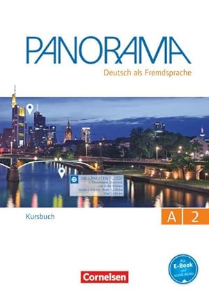 Imagen del vendedor de Panorama A2: Gesamtband - Kursbuch mit interaktiven bungen auf scook.de a la venta por Wegmann1855
