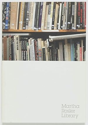 Image du vendeur pour Martha Rosler Library mis en vente par Zed Books