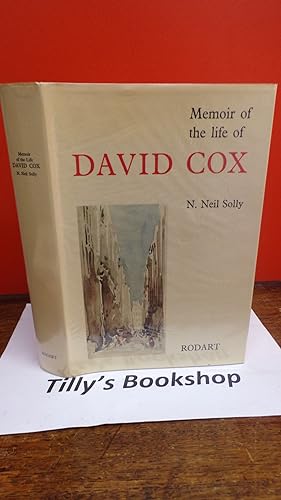 Imagen del vendedor de Memoir Of The Life Of David Cox a la venta por Tilly's Bookshop