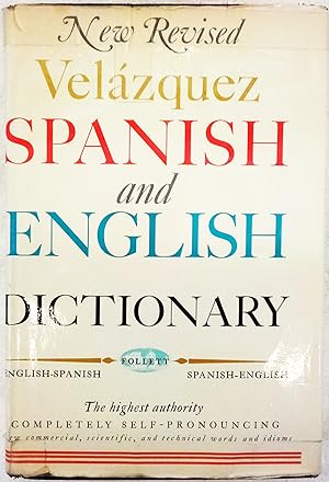 Image du vendeur pour New Revised Velzquez Spanish and English Dictionary mis en vente par Generations Press