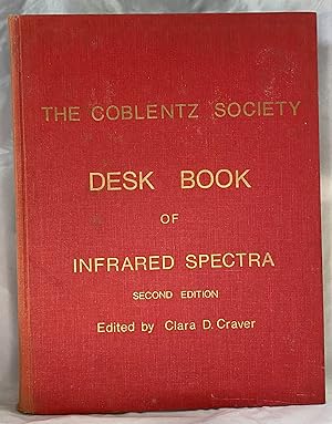 Image du vendeur pour The Coblentz Society Desk Book of Infrared Spectra. 2nd ed. mis en vente par Books Galore Missouri