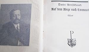 Image du vendeur pour Auf dem Wege ach Emmaus (Essays) mis en vente par Antiquariat Zinnober