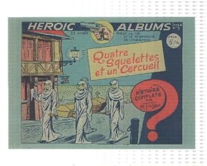 Bild des Verkufers fr Postal MAURICE TILLEIUX, Numero 01: Heroic-Albums Numero 5 de 1947 (Editions de lElan) zum Verkauf von EL BOLETIN