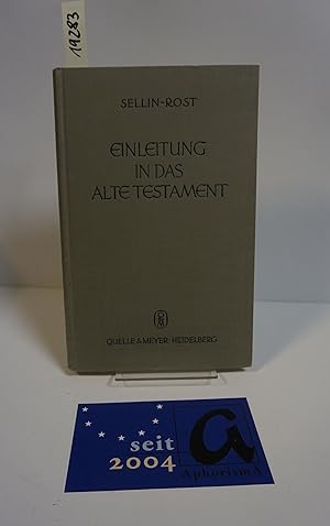 Seller image for Einleitung in das Alte Testament. for sale by AphorismA gGmbH