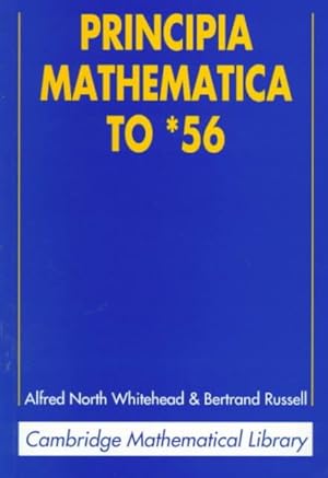 Image du vendeur pour Principia Mathematica to 56 mis en vente par GreatBookPrices