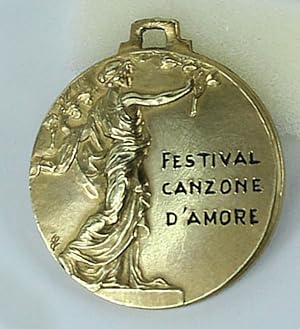 MEDAGLIA "FESTIVAL CANZONE D'AMORE - TORINO 1961":