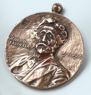 MEDAGLIA BRONZO "GIOVANNI FALDELLA 29-XI-1908":