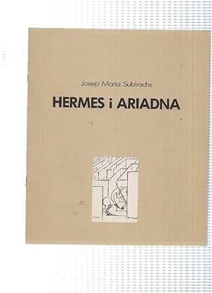 Imagen del vendedor de Hermes i Ariadna a la venta por El Boletin