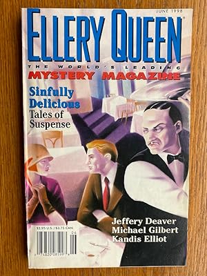 Bild des Verkufers fr Ellery Queen Mystery Magazine June 1998. zum Verkauf von Scene of the Crime, ABAC, IOBA