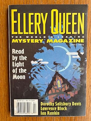 Bild des Verkufers fr Ellery Queen Mystery Magazine April 1998. zum Verkauf von Scene of the Crime, ABAC, IOBA