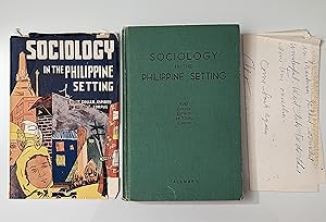 Seller image for Sociology in the Philippine Setting for sale by Beauford's Books