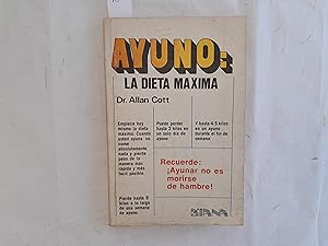 Imagen del vendedor de Ayuno: La dieta mxima. a la venta por Librera "Franz Kafka" Mxico.