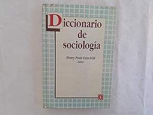 Bild des Verkufers fr Diccionario de sociologa. zum Verkauf von Librera "Franz Kafka" Mxico.