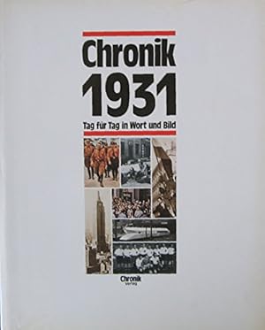 Bild des Verkufers fr Chronik 1931 zum Verkauf von WeBuyBooks