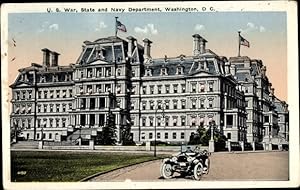 Seller image for Ansichtskarte / Postkarte Washington DC USA, U.S. War, State and Navy Department for sale by akpool GmbH