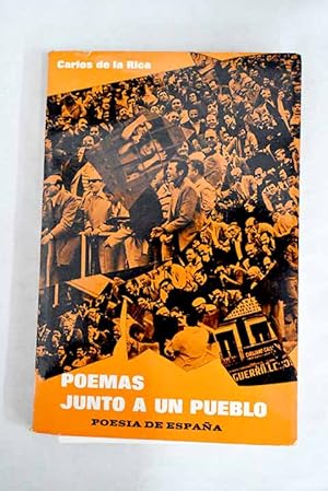 Bild des Verkufers fr Poemas junto a un pueblo zum Verkauf von Alcan Libros