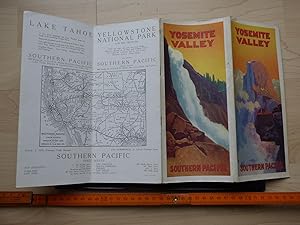 2 pamphlets, Southern Pacific ca. 1910. Yosemite Valley / Big trees of California.