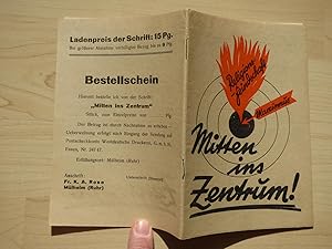 Mitten ins Zentrum (Pfeile der Gottlosenfront), die marxistisch-kommunistische Front der Gottlose...