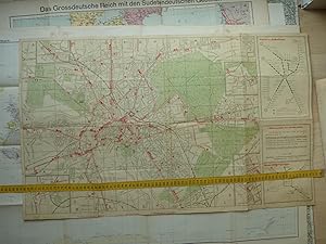 [Stadtplan Hannover] um 1942. C.L. Schrader, Hannover