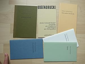 1: Tafeln (2002, Ex 112 von 600, Folge 147 der Marburger Bogendrucke). 2: Der andere Swoboda (198...