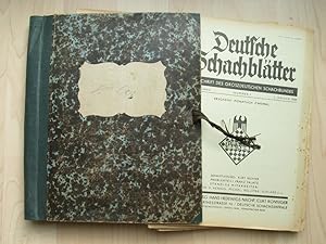 Deutsche Schachblätter, Zeitschrift des Großdeutschen Schachbundes. 27. Jahrgang 1938 komplett in...