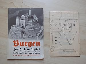 Burgen zum Soldatenspiel, Anleitung zur Herstellung, mit vielen Bildern und einem Modellbogen von...