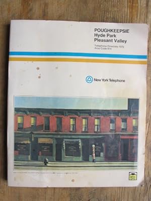 Poughkeepsie, Hyde Park, Pleasant Valley. Telephone Directory 1972, Area Code 914. New York Telep...