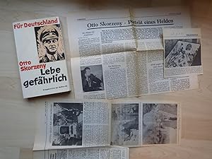 Bild des Verkäufers für Otto Skorzeny: Lebe gefährlich, dritter Band, Kriegsberichte der Waffen - SS . zum Verkauf von Cassiodor Antiquariat