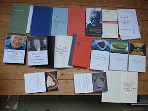 Peter Horst Neumann, 11 Bücher mit Widmungen, 1996-2010, Lyrik, Gedichte