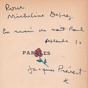 Image du vendeur pour Paroles. Edition revue et augmente. mis en vente par Librairie Vignes Online