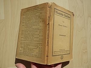 Nietzsche-Aufsätze, Feldpostausgabe. Sonderausgabe aus: Raoul Richter, Essays (1913).