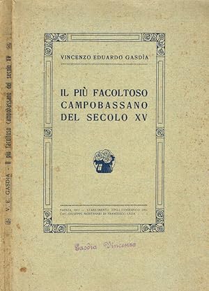 Seller image for Il pi facoltoso campobassano del secolo XV for sale by Biblioteca di Babele