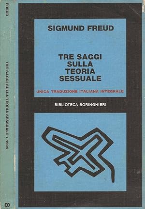 Bild des Verkufers fr Tre saggi sulla teoria sessuale (1905) zum Verkauf von Biblioteca di Babele