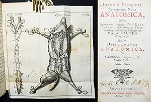 Experimenta nova anatomica. Quibus incognitum hactenus chyli receptaculum & ab eo per thoracem in...