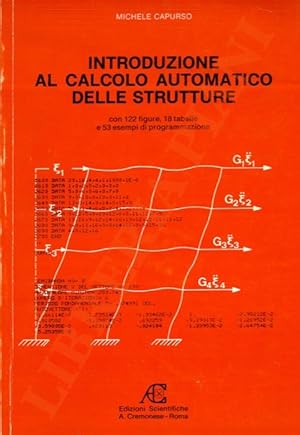 Introduzione al calcolo automatico delle strutture.