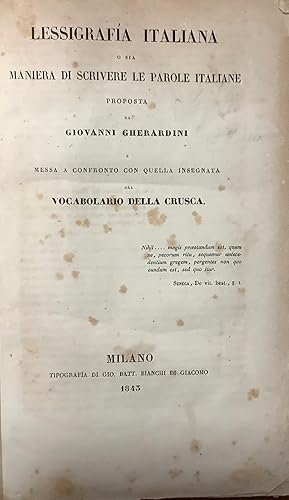 Lessigrafia Italiana