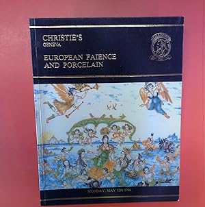 Seller image for Christies Geneva - May 1986 - European Faience & Porcelain for sale by biblion2