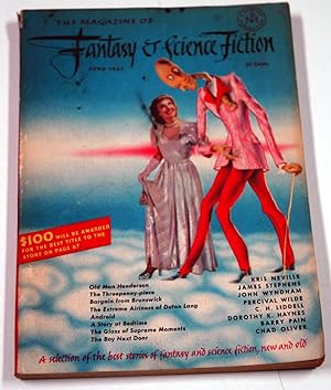 Seller image for The Magazine of FANTASY AND SCIENCE FICTION (F&SF): June 1951 for sale by Preferred Books
