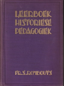 Leerboek der historiese padagogiek