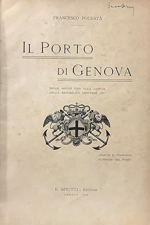 Imagen del vendedor de Il Porto di Genova. a la venta por Borgobooks