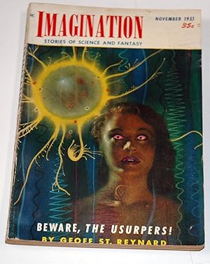 Bild des Verkufers fr Imagination Stories of Science and Fantasy November 1951 zum Verkauf von Preferred Books
