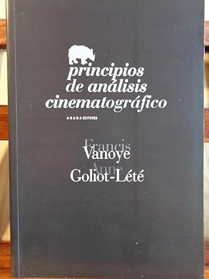 Immagine del venditore per PRINCIPIOS DE ANLISIS CINEMATOGRFICO venduto da LIBRERA ROBESPIERRE