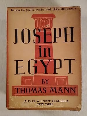 Joseph in Egypt, 2 volumes
