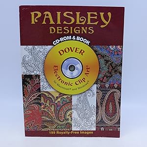 Imagen del vendedor de Paisley Designs CD-ROM and Book (Dover Electronic Clip Art) a la venta por Shelley and Son Books (IOBA)